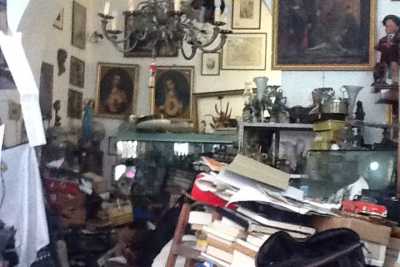 La storia di Nestore, Spillo e la loro bottega del collezionismo ''elegantemente disordinata''