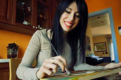 Deborah Genchi: �Sono un'artista stoner, mi ispiro a John Dyer Baizley�