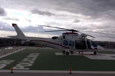 Policlinico di Bari, inaugurata la prima pista per l'elisoccorso