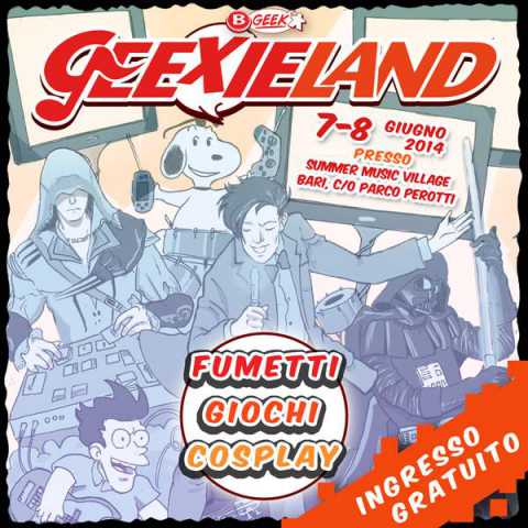 Geexieland, la rivincita dei nerd: due giorni di fumetti, cartoons e videogiochi