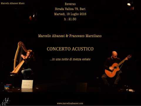 Bari, Marcello Albanesi e Francesco Marziliano in concerto al Reverso