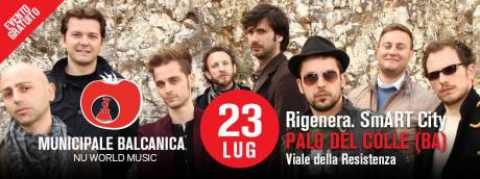 Palo, la Municipale balcanica in concerto al Rigenera