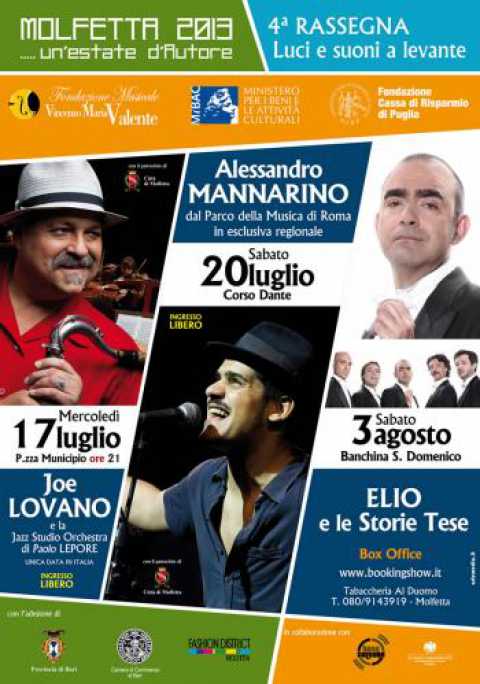 Molfetta, ''Luci e suoni a Levante'': Alessandro Mannarino in concerto