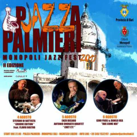 Monopoli, ''PJazza Pamieri'': Gino Paoli e Danilo Rea in concerto