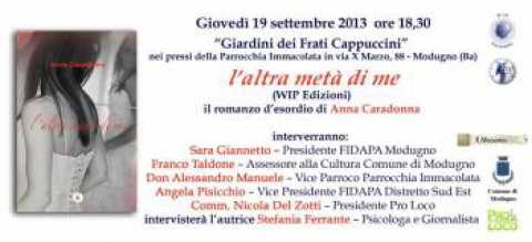 Modugno, presentazione del libro 