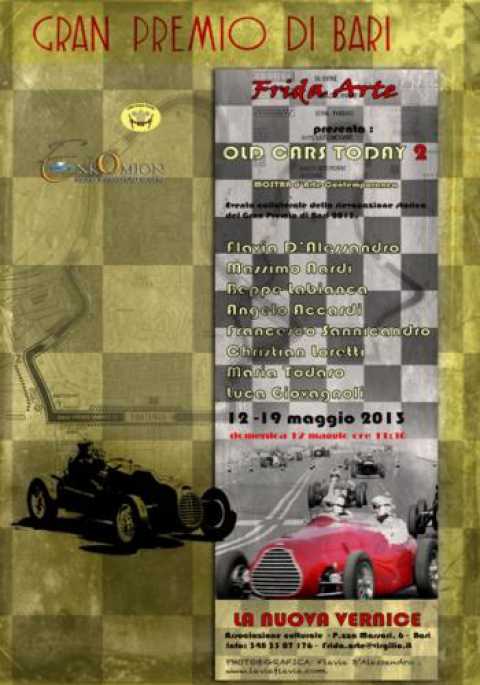 Bari, ''Old Cars Today 2'': mostra d'arte contemporanea alla Galleria Nuova Vernice