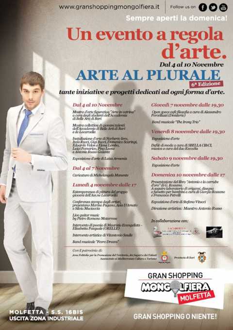 Molfetta, sesta edizione di ''Arte al plurale''