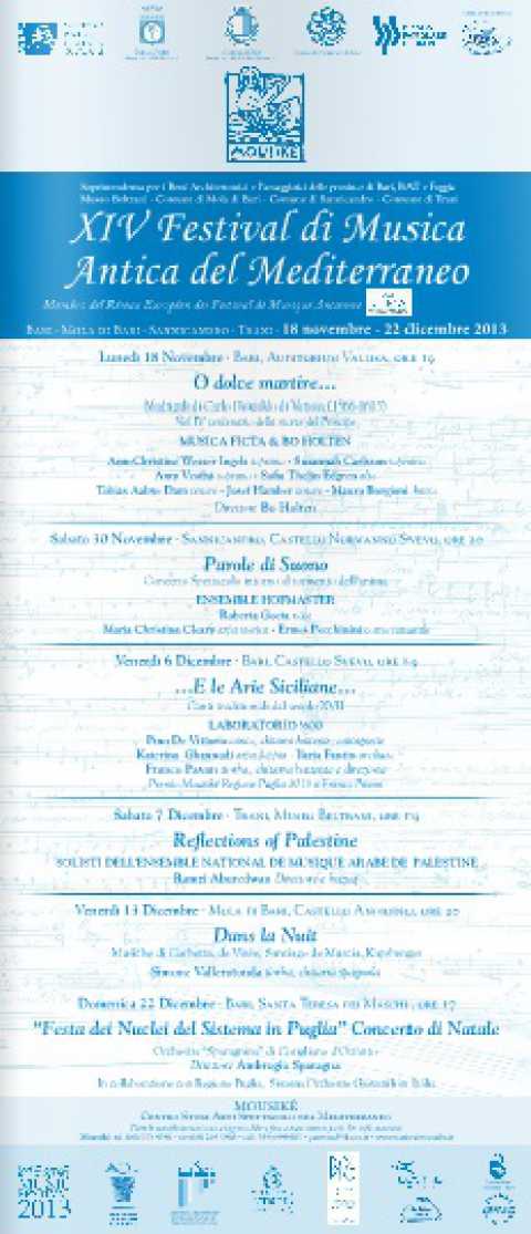 Bari, ''Mousik'': concerto di Natale dell'Orchestra Sparagnina