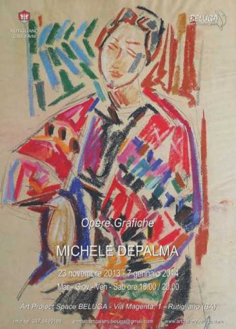 Rutigliano, ''Opere grafiche'': i disegni inediti di Michele Depalma in mostra