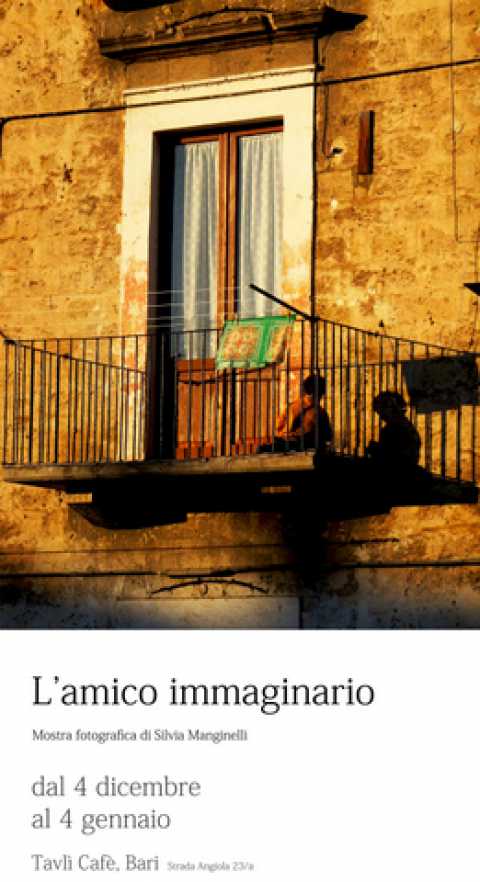 Bari, ''L'amico immaginario'': mostra fotografica di Silvia Manginelli