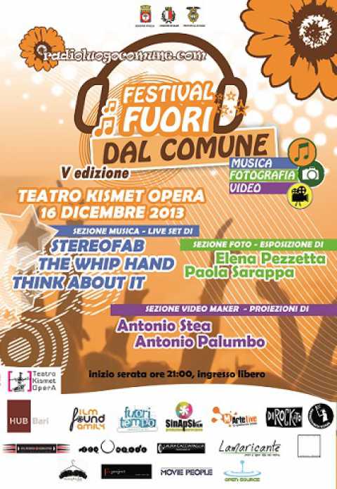 Bari, serata d'apertura del ''Festival fuori dal comune'' al teatro Kismet