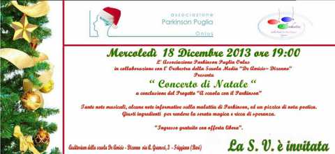 Triggiano, ''Concerto di Natale'' nell'Auditorium della De Amicis - Dizonno
