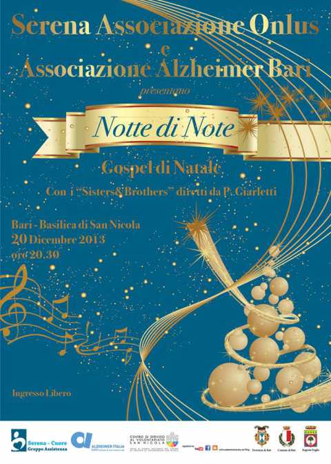 Bari, ''Notte di note'': gospel di Natale nella Basilica di San Nicola