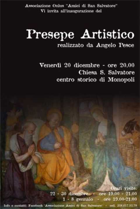 Monopoli, Presepe artistico nella Chiesa di San Salvatore