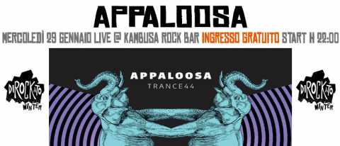 Monopoli, ''Dirockato Winter'': gli Appaloosa in concerto al Kambusa