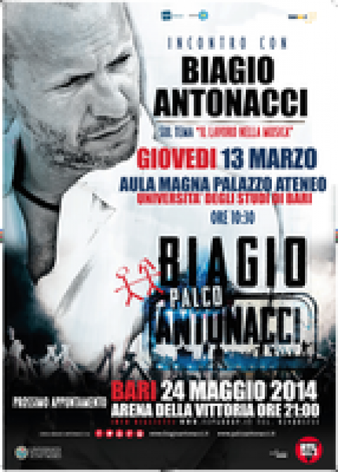 Bari, ''Il lavoro nella musica'': incontro con Biagio Antonacci all'Ateneo