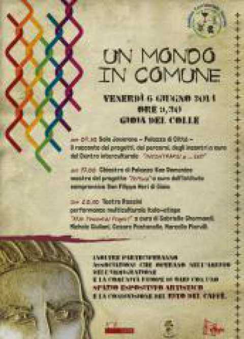 Gioia del Colle, open day itinerante ''Un mondo in comune''