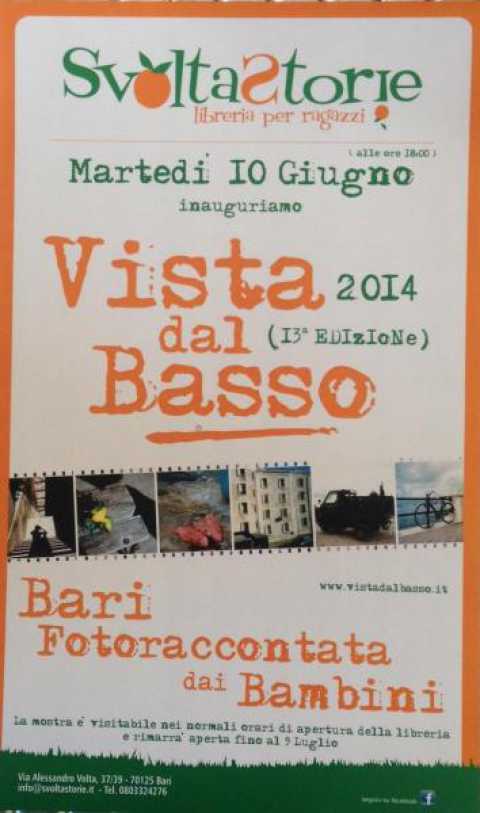 Bari, ''Vista dal basso'': la citt raccontata dalle foto dei pi piccoli