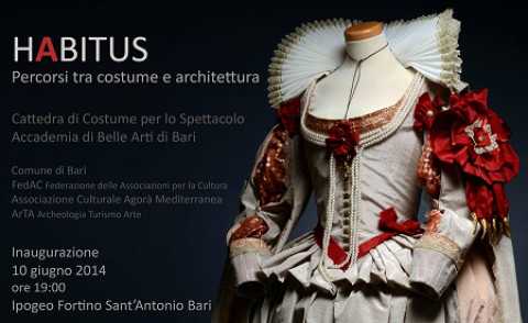 Bari, ''HABITUS'': abiti dal IV al XX secolo in mostra