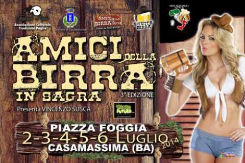Casamassima, terza edizione di ''Amici della birra in sagra''