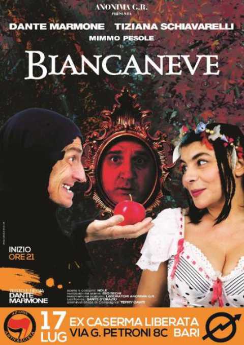 Bari, Dante Marmone e Tiziana Schiavarelli e la loro ''Biancaneve''