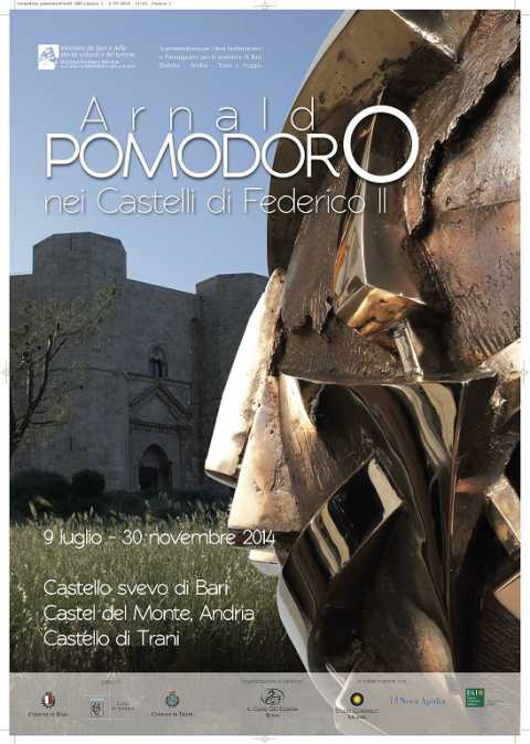 ''Nei castelli di Federico II'': l'arte di Arnaldo Pomodoro in Puglia