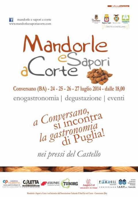 Conversano, seconda edizione di ''Mandorle e Sapori a Corte''