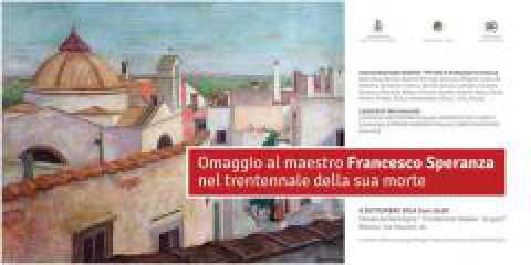 Bitonto, ''Pittori e paesaggi di Puglia'': omaggio a Francesco Speranza