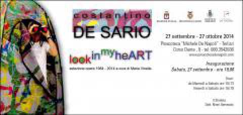 Terlizzi, ''Look in my heART'': mostra personale di Costantino De Sario