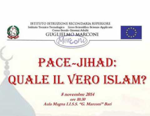 Bari, incontro ''Pace-Jihad: quale il vero Islam?'' al Marconi