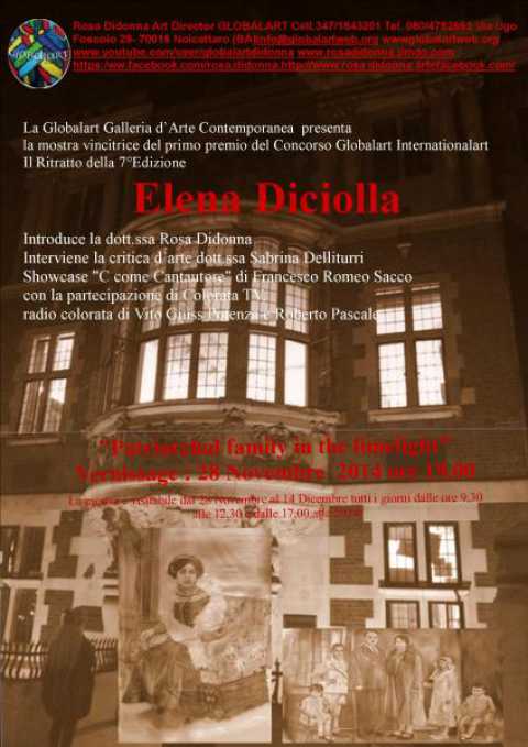 Noicattaro, Elena Diciolla in ''Patriarchal family in the limelight''