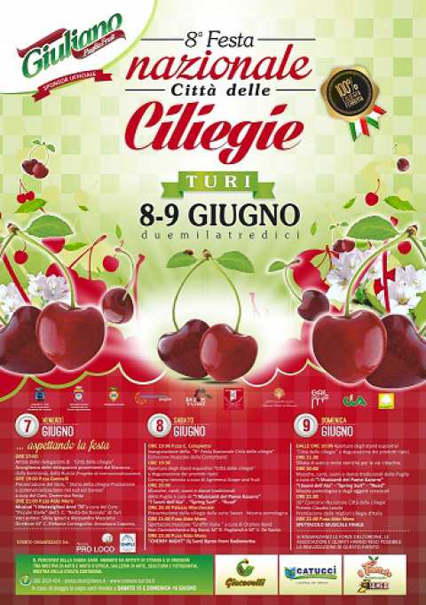 Turi, ''Festa nazionale Citt delle Ciliegie'': tre giorni dedicati a una delle eccellenze pugliesi