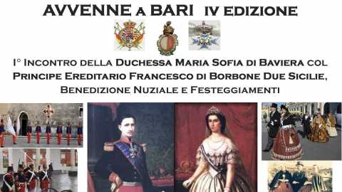 ''Avvenne a Bari'': rievocazione dell'incontro tra Maria Sofia Amalia e Francesco di Borbone