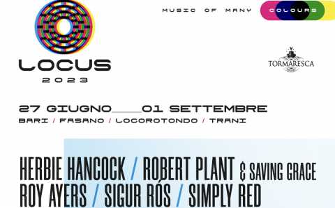 Robert Plant, Sigur Rós, Simply Red: il programma del Locus Festival