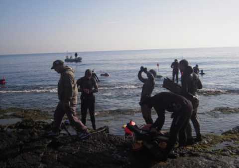''Pescata in amicizia'': 30 apneisti insieme per la sicurezza in mare