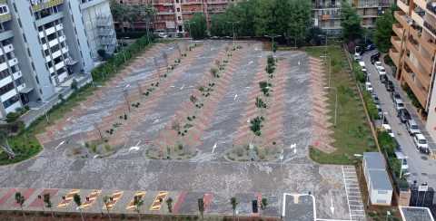 Bari, via Amendola: aperto parcheggio da 240 posti alle spalle dell'Agenzia delle Entrate