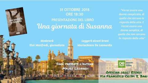 Bari, Officina degli Esordi: presentazione del libro 