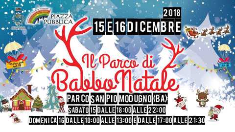 Modugno, in Via Verga torna il Parco di Babbo di Natale