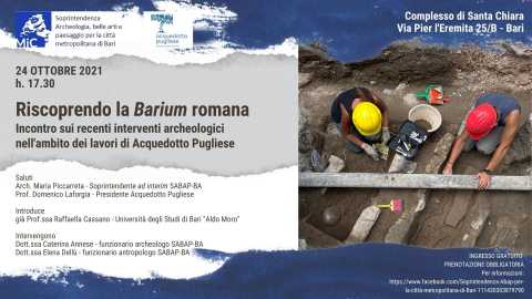 Riscoprendo la Barium romana: mostra dei reperti rinvenuti in via Argiro e via Melo