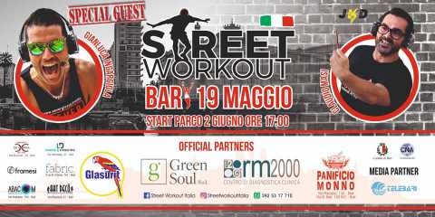 Bari, Street Workout: una serata di sport di gruppo 
