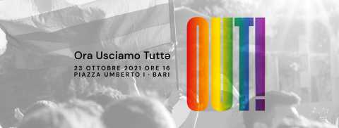 Bari, Giornata internazionale del Coming Out: manifestazione in piazza Umberto