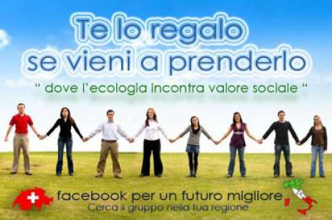 Te lo regalo se vieni a prenderlo, ecco il gruppo facebook contro lo spreco