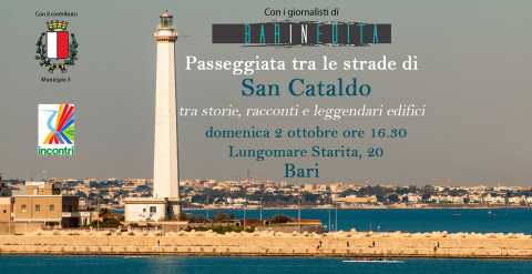 Bari, domenica 2 ottobre: passeggiata con Barinedita tra le strade di San Cataldo