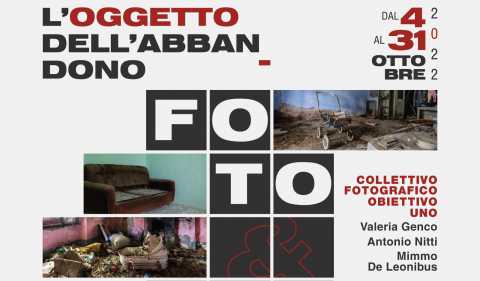 Bari, l'Oggetto dell'abbandono: mostra di fotografie Urbex narrate in versi