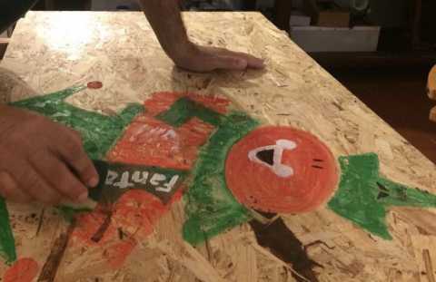 Monopoli, alla Caffetteria Monsignore la mostra dell'artista Agun