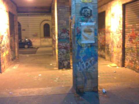 Il ''porticato alternativo'' di Bari: Ma dopo l'omicidio  cambiato tutto