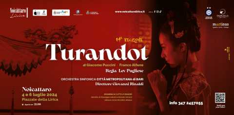 Noicattaro, al Piazzale della Lirica in scena lo spettacolo ''Turandot'' per il centenario di Puccini