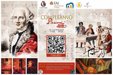 Bari, gli eventi in programma per il compleanno di Niccol Piccinni