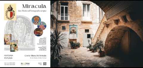 Bari, nella Corte Bianchi Dottula la mostra d'arte ''Miracula''