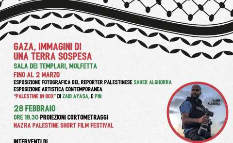 Molfetta, incontri e cortometraggi per la chiusura della mostra fotografica su Gaza